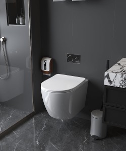 A&G HOME AMBRA MISKA WISZĄCA WC Z DESKĄ WOLNOOPADAJĄCĄ