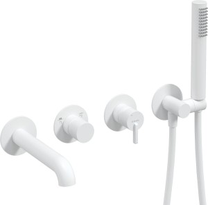 BAT. SILIA BIANCO WANNOWA 4-OTWOROWA PODTYNKOWA