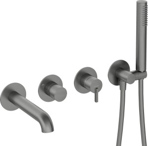 BAT. SILIA TITANIUM WANNOWA 4-OTWOROWA PODTYNKOWA