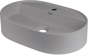 UMYWALKA SILIA SZARY METALIK 550x350 MM Z MIEJSCEM NA BATERIĘ
