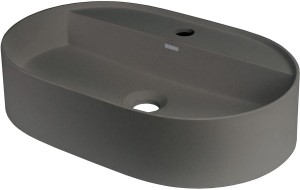 UMYWALKA SILIA ANTRACYT METALIK 550x350 MM Z MIEJSCEM NA BATERIĘ