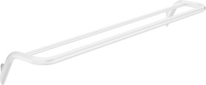 SILIA WIESZAK NA RĘCZNIK, ŚCIENNY, PODWÓJNY 615 MM, BIANCO