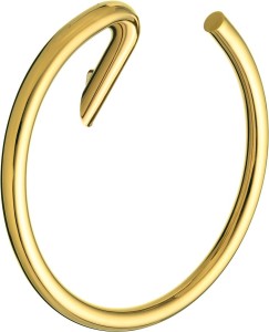 SILIA WIESZAK NA RĘCZNIK, ŚCIENNY OKRĄGŁY, GOLD