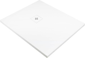 BRODZIK SILIA AKRYLOWY 90x100 CM BIAŁY STRUKTURA A