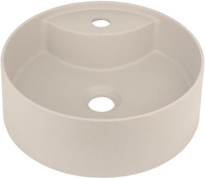 UMYWALKA SILIA BEŻ Z MIEJSCEM NA BATERIE Ø360 MM