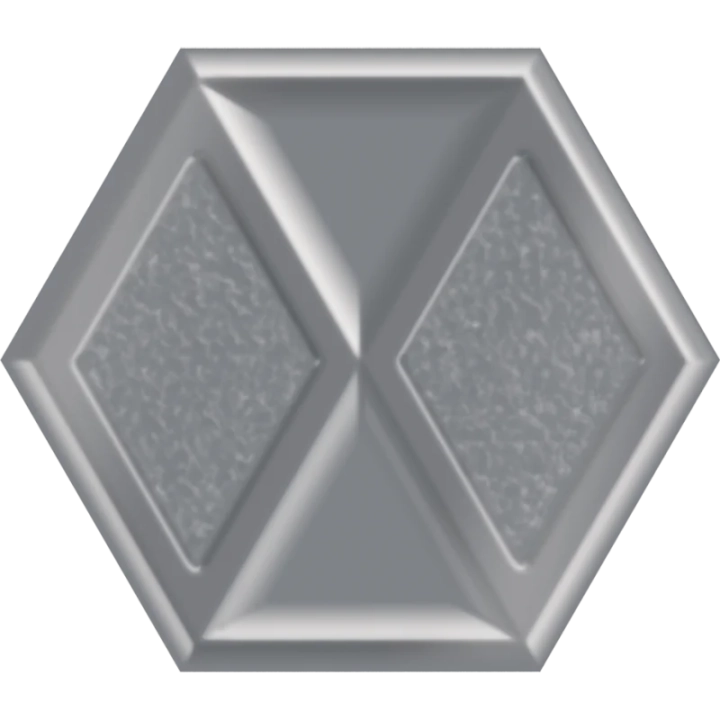 paradyz-morning-silver-heksagon-inserto-polysk-198x171-g1.webp